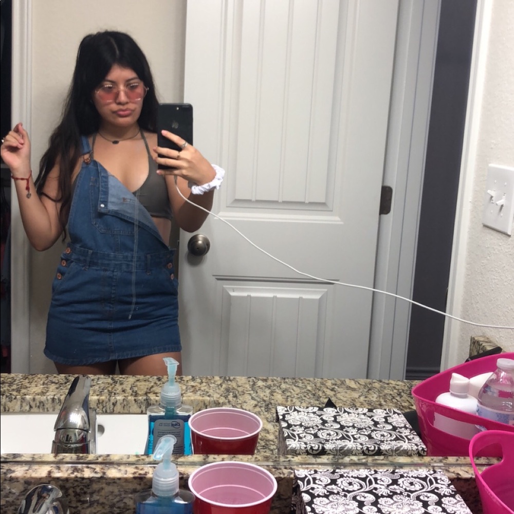 Skirt overalls